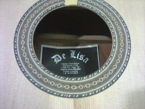 Luthier DE LISA, encomenda de instrumentos musicais artesanais, curso de luthieria, consertos de instrumentos musicais... 